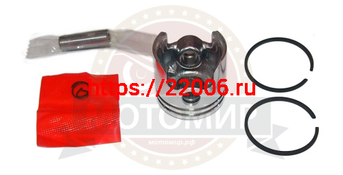 Поршень мотокосы FZ 33 мм. (кольца, палец, стопор. кольца)