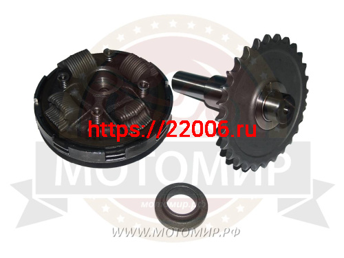 Барабан сцепления LIFAN 173-190F-R в сборе (21000)