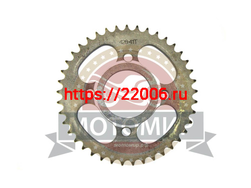 Венец (Z41) 428 (d58mm - 4 x 63mm) CG/CB HUNTER на колесо, Старого обр.