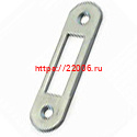 B01000.40.34 AGB (АГБ) Ответная планка (матовый хром) B01000.40.34 AGB (АГБ) Ответная планка (матовый хром)