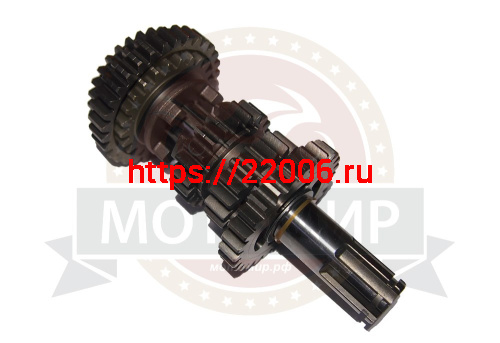 Вал вторичный 167FMM (230CGB) ADVENTURE 250 в сборе (15030146) Вал вторичный 167FMM (230CGB) ADVENTURE 250 в сборе (15030146)