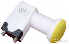 GI-202 Конвертор Golden Interstar Universal TWIN LNB PLATINUM X, 0.1dB Линейная поляризация