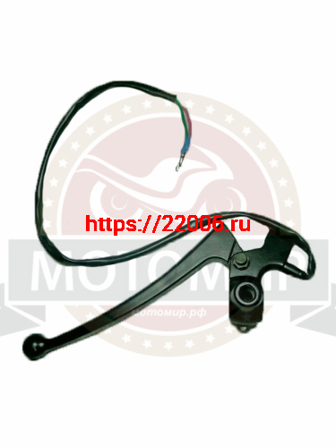 Рычаг сцепления FORESTER STREET в сборе с кронштейном, черный под зеркала (НАБОР) Рычаг сцепления FORESTER STREET в сборе с кронштейном, черный под зеркала (НАБОР)