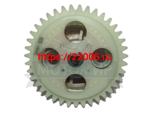 Насос масляный CB250 см3 Zongshen ZS 170MM-2 в сборе с шестерней 39 зуб. (100100079) фото 2