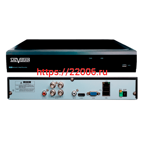 SVR-4115N v2.0 видеорегистратор гибридный SVR-4115N v2.0 видеорегистратор гибридный