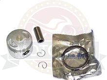 Поршень 44,00 мм 4 такт.скутер 139QMB (GY6) 62cc (кольца, палец d13мм, стопорн. кольца)