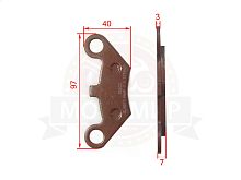 Колодки тормозные дисковые зад. ATV WILD