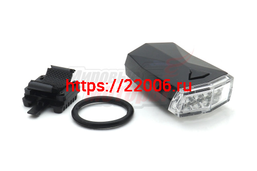 Фара вело передняя (бат.) JY-585 (4 диода) Фара вело передняя (бат.) JY-585 (4 диода)