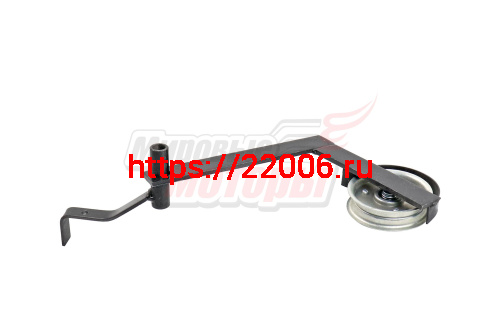 Кронштейн на шкив заднего хода Каскад в сборе с роликом