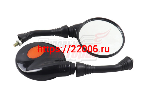 Зеркала Вело "Intervelo" овал. (ПАРА) Зеркала Вело "Intervelo" овал. (ПАРА)