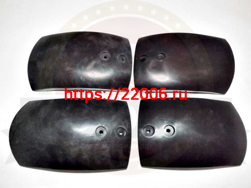 Крыло Спринт (щиток колеса) (1 компл = 4 шт) черный Крыло Спринт (щиток колеса) (1 компл = 4 шт) черный