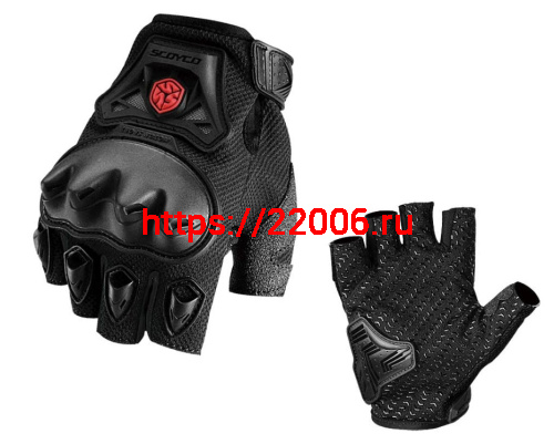Перчатки SCOYCO (оригинал) МС-29D, черный, р-р M Перчатки SCOYCO (оригинал) МС-29D, черный, р-р M