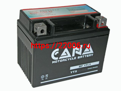 Аккумулятор CANA 12v/12hr YT14B-4 (135EN, VRLA, 150*70*145, +) 8 Аккумулятор CANA 12v/12hr YT14B-4 (135EN, VRLA, 150*70*145, +) 8